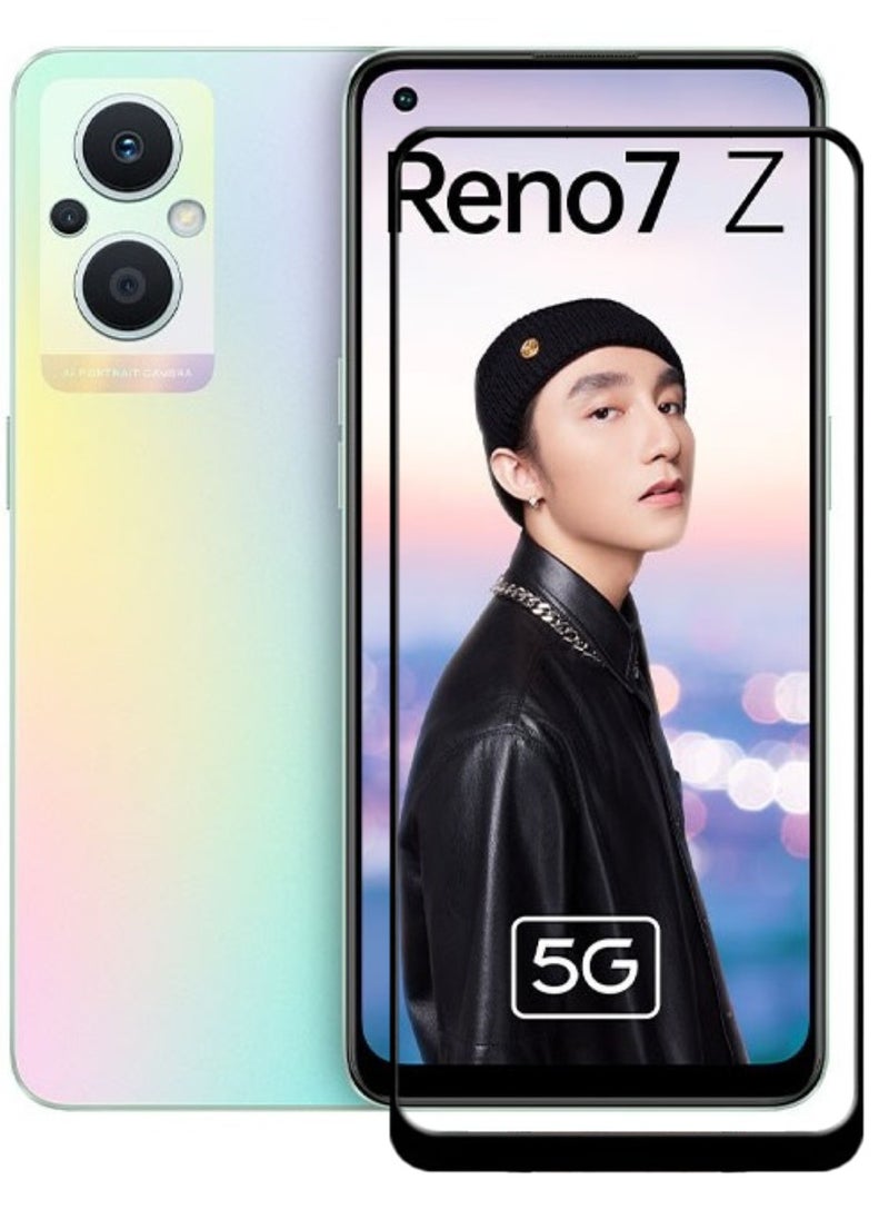 ACLIX Antistatic ESD Dustproof Premium Quality High Definition Tempered Glass Screen Protector Designed For Oppo Reno7 Z 5G - Image 1