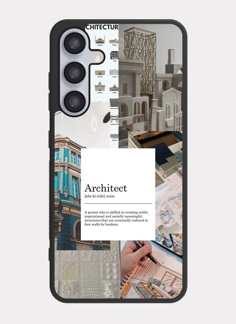 PXLAAT Samsung Galaxy A55 case cover Architect - Image 1