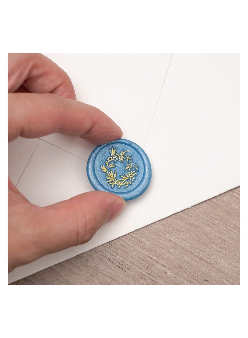 Excefore Double Sided Adhesive Dots for Wax Seal Stamp kit 300PCS 1inch Adhesive Wax Seal Backing for Wax Seal Stickers Craft Adhesive Waxing - Image 5