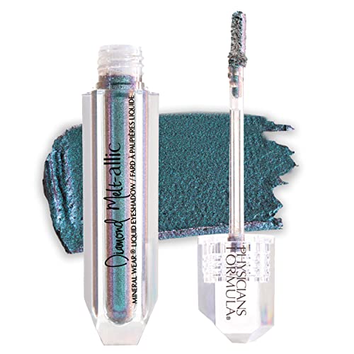 Physicians Formula Cream Eyeshadow By Physicians Formula Mineral Wear Diamond Metallic Liquid Eyeshadow Beam of Blue - Image 1