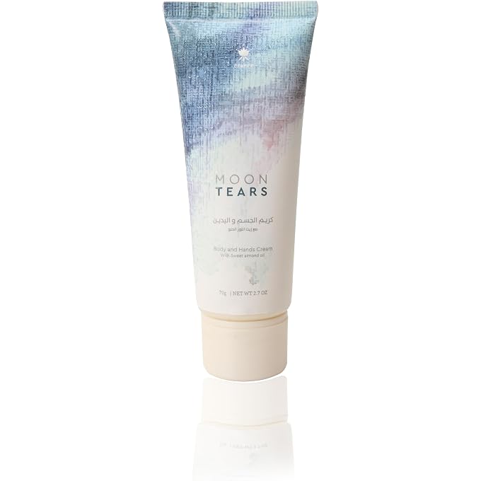 Banafa Moon Tears Body And Hands Cream with Sweet almond oil - Image 1