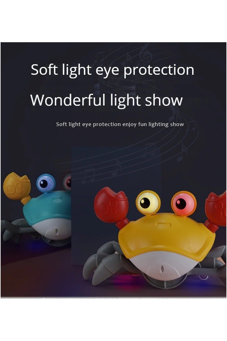 Dancing Crab Run Away Toy for Babies Crawling Interactive Escape Crabs kids electronic toys gift with Music and LED Light Up Toddler - Image 4