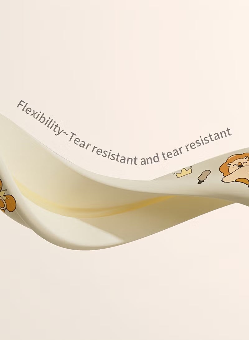 GIFT Baby 6.6ft Protective Foam Pads Furniture and Fireplace Edge Bumper Protectors, Desk Edge Pads, Corner Covers (Cute Lion Pattern) - Image 5