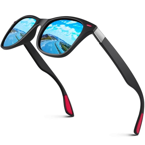 GQUEEN Polarized Sunglasses Men Womens,Flexible TR90 Frame,for Driving Fishing Cycling Hiking Golf Sports UV400 Protection - Image 1