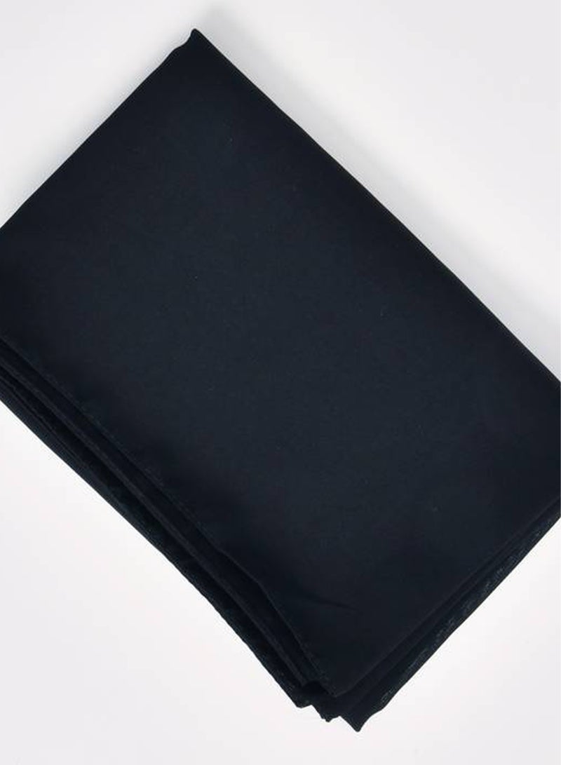 HAWRAA ABAYA A plain black veil without any prominent details - Image 5