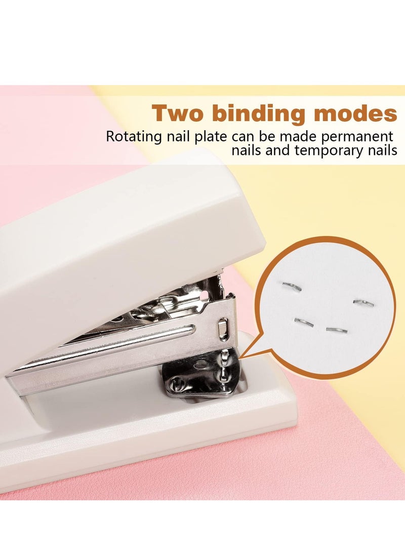 Generic - Stapler, Office Stapler, Stapler for Desk Portable Durable Staplers Office Supplies (white) - Image 1