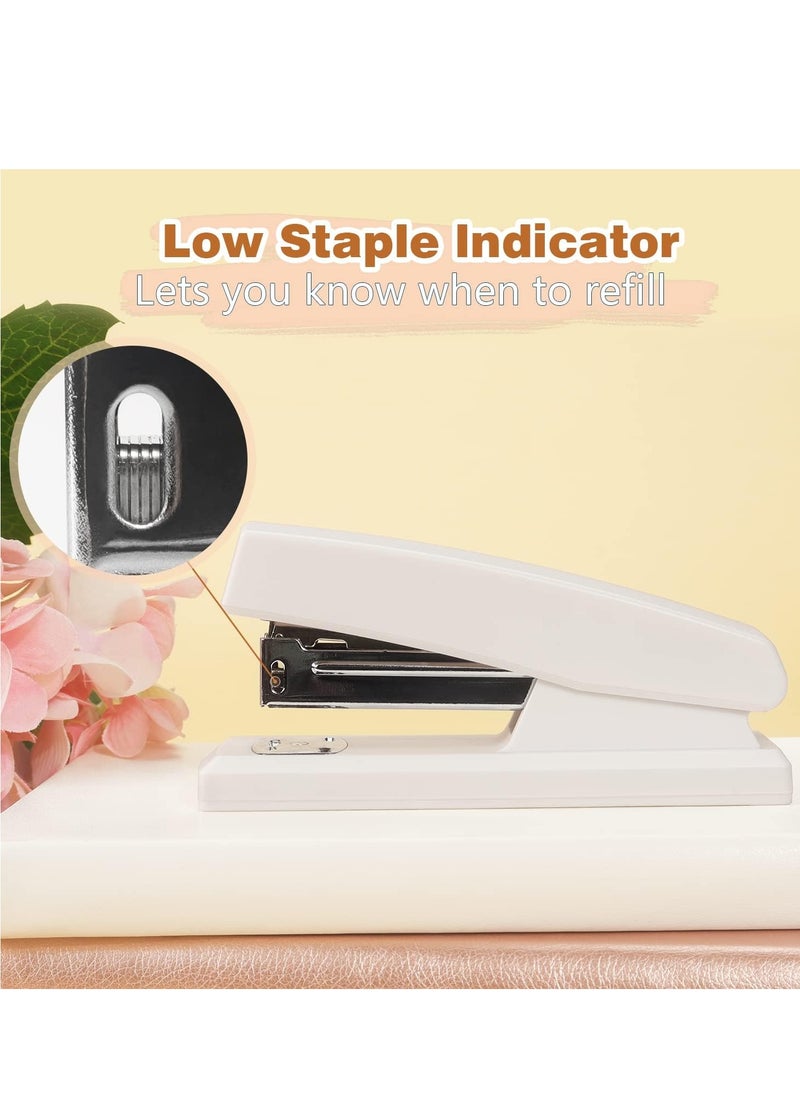 Generic - Stapler, Office Stapler, Stapler for Desk Portable Durable Staplers Office Supplies (white) - Image 1