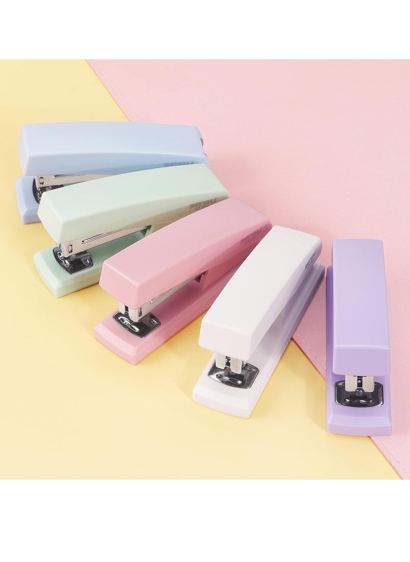 Generic - Stapler, Office Stapler, Stapler for Desk Portable Durable Staplers Office Supplies (white) - Image 1
