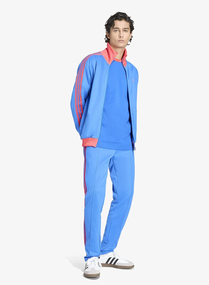 Adidas Originals BLUE Adicolor 3-Stripes Oversized  T-Shirt  | Best Price UAE