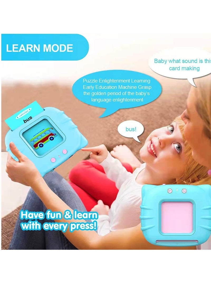 Talking flash cards for children aged 2, 3, 4 and 5 years, electronic interactive toys for educational learning. Each card emits a different sound by recognizing the QR code. - Image 3