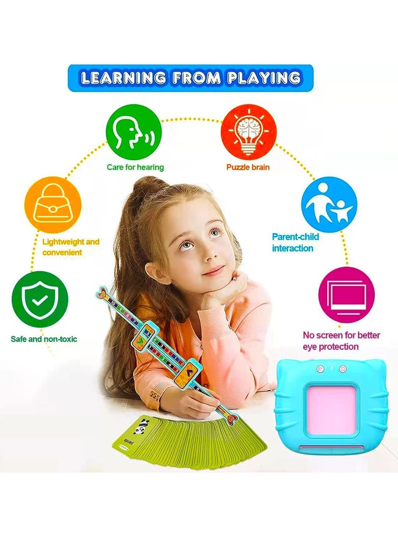 Talking flash cards for children aged 2, 3, 4 and 5 years, electronic interactive toys for educational learning. Each card emits a different sound by recognizing the QR code. - Image 4