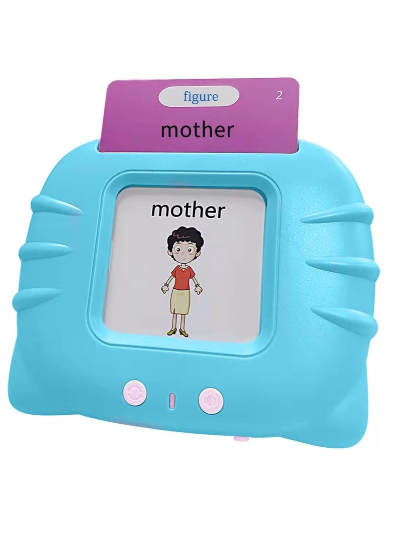 Talking flash cards for children aged 2, 3, 4 and 5 years, electronic interactive toys for educational learning. Each card emits a different sound by recognizing the QR code. - Image 1