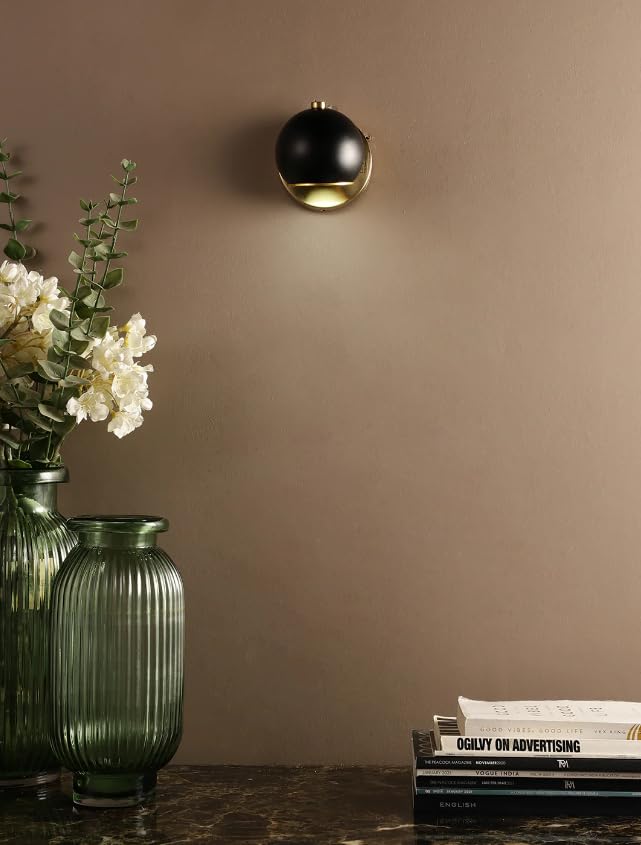 CITRA 5W LED Brass Gold Black Focus Spot Ceiling Wall Light Warm White - Image 1