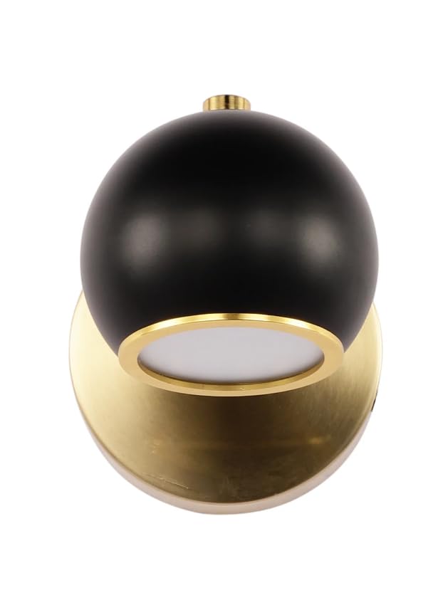 CITRA 5W LED Brass Gold Black Focus Spot Ceiling Wall Light Warm White - Image 3