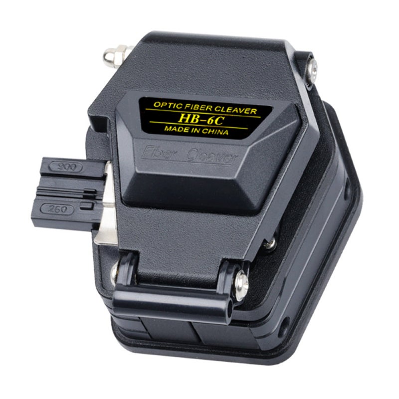 HB-6C Optical Fiber Cleaver Cable Cutting Tool High Precision Optical Fiber Cleaver Stable Angle Stainless Steel Slides - Image 1
