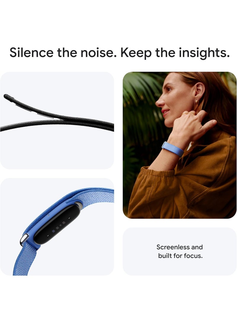 FitBites Google Fitbit Air - Screenless Activity Tracker with Fitness, Heart Rate, and Sleep Tracking - Personalized AI-Powered Coaching - Up to 7 Days’ Battery Life - Works with iOS and Android - Berry - Image 2