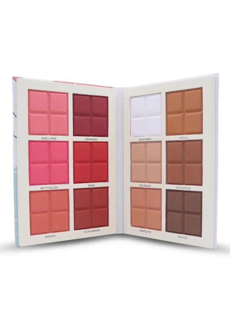 LORA Blush with contour spring colors  - Image 1