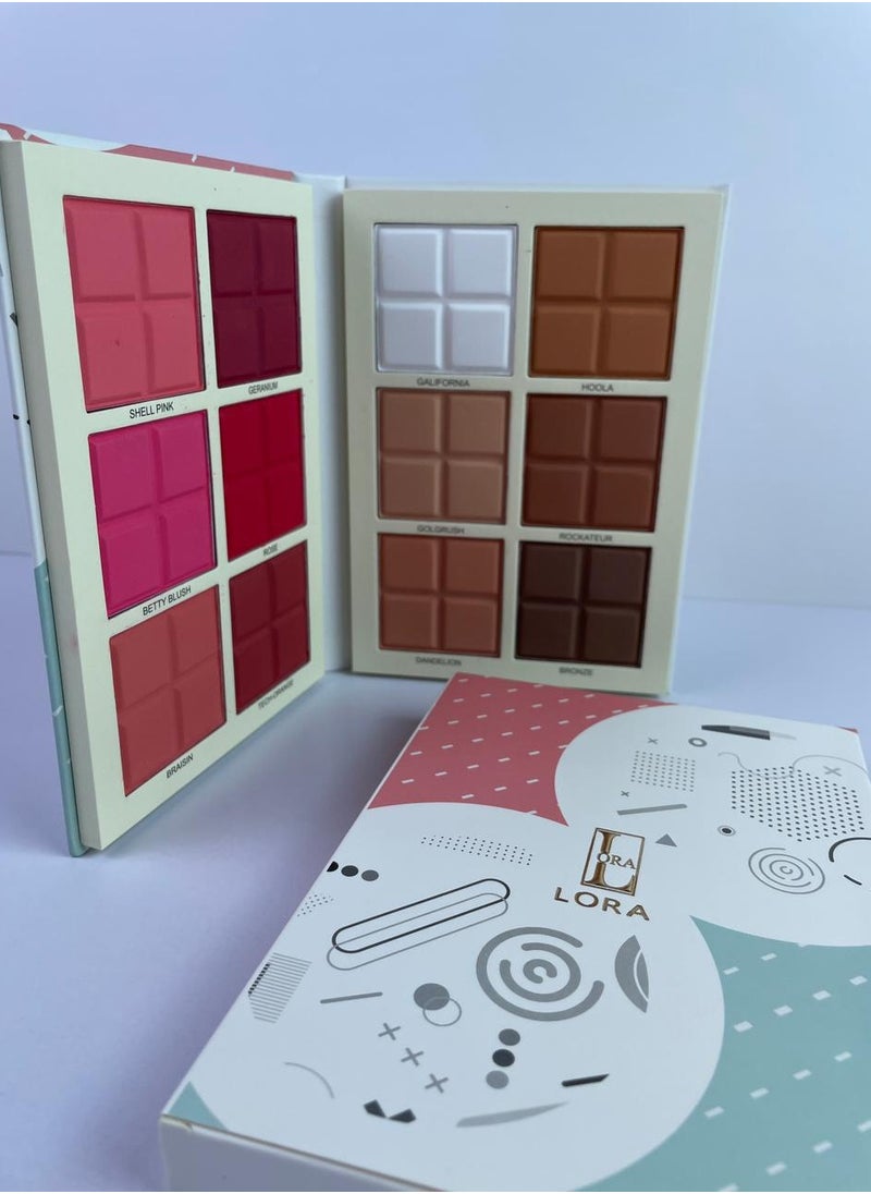 LORA Blush with contour spring colors  - Image 2