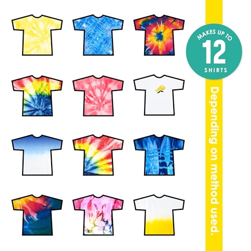 SEI S.E.I. Primary Tie Dye Kit 3 Pack: Pre-Mixed Spray Tie Dye Kit, Easy-to-Use, Non-Toxic Fabric Dye in Red, Yellow, and Blue, Shake and Spray - Image 3