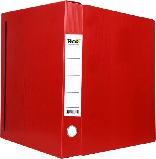 Temel Basic Archive and Project Box 29 x 36 x 5 cm Red 50's
