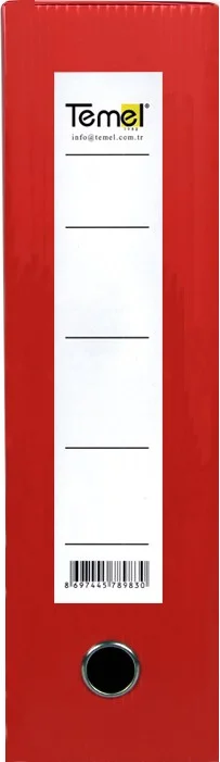 Temel Basic Archive and Project Box 29 x 36 x 5 cm Red 50's
