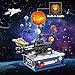 CUBIMANA Solar System Building Sets with Light Rotatable Space Exploration Building Toys with 9 Planets Rocket Sets Science Astronomy Educational Gifts for Boys Girls Age 8 Years Old Kids775 PCS - Image 3