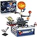 CUBIMANA Solar System Building Sets with Light Rotatable Space Exploration Building Toys with 9 Planets Rocket Sets Science Astronomy Educational Gifts for Boys Girls Age 8 Years Old Kids775 PCS - Image 2
