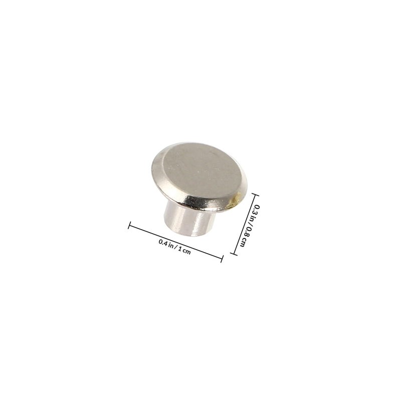 5x8mm مسامير جلدية مزدوجة الجوانب 200 قطعة مجموعة لإصلاح الملابس والحقائب ومستلزمات DIY - Image 3