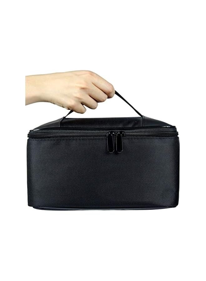 بروماس حقيبة حمل لجهاز نينتندو سويتش، حقيبة حمل على طراز مدينة نيويورك لجهاز نينتندو سويتش، منصة مع حقيبة تخزين الملحقات (أسود) - Image 1