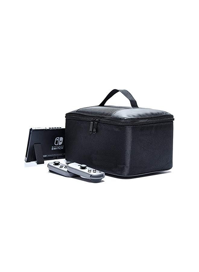 بروماس حقيبة حمل لجهاز نينتندو سويتش، حقيبة حمل على طراز مدينة نيويورك لجهاز نينتندو سويتش، منصة مع حقيبة تخزين الملحقات (أسود) - Image 2