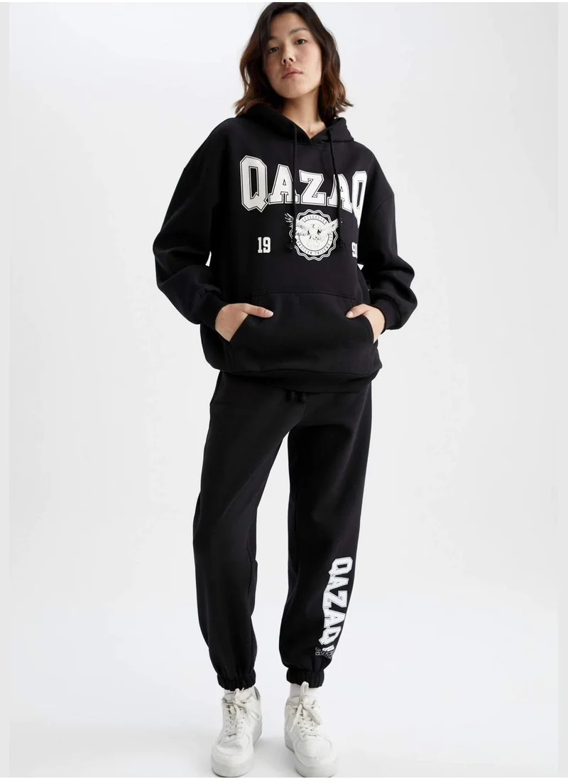 ديفاكتو Woman Loose Fit Knitted Trousers