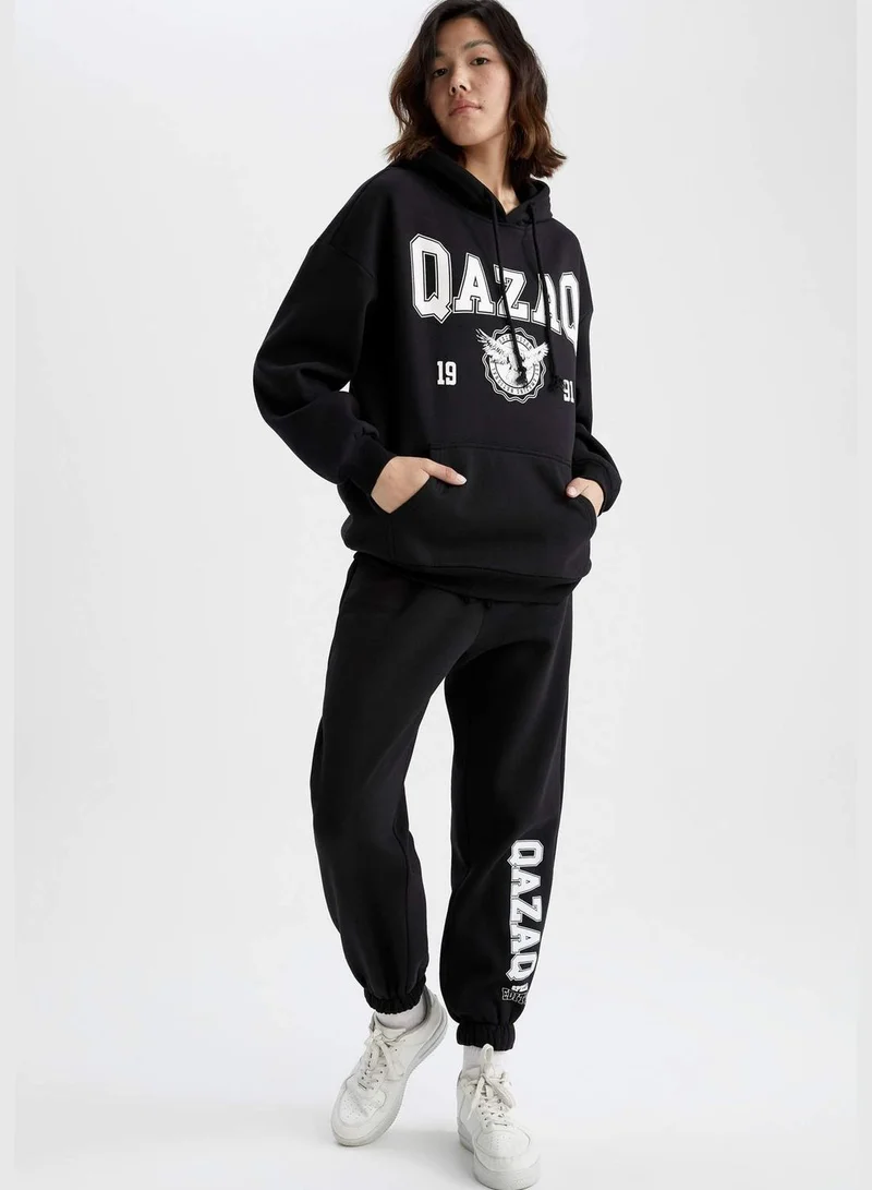 ديفاكتو Woman Loose Fit Knitted Trousers