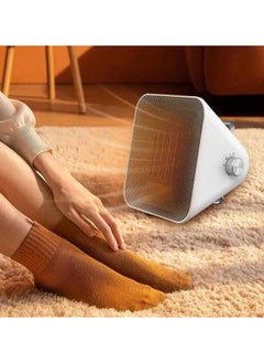 OTTAL Portable Space Heater 1500 W Wire Heating Element Overheat Protection ABS Plastic & Iron Build Lightweight Desktop Heater  - Image 1