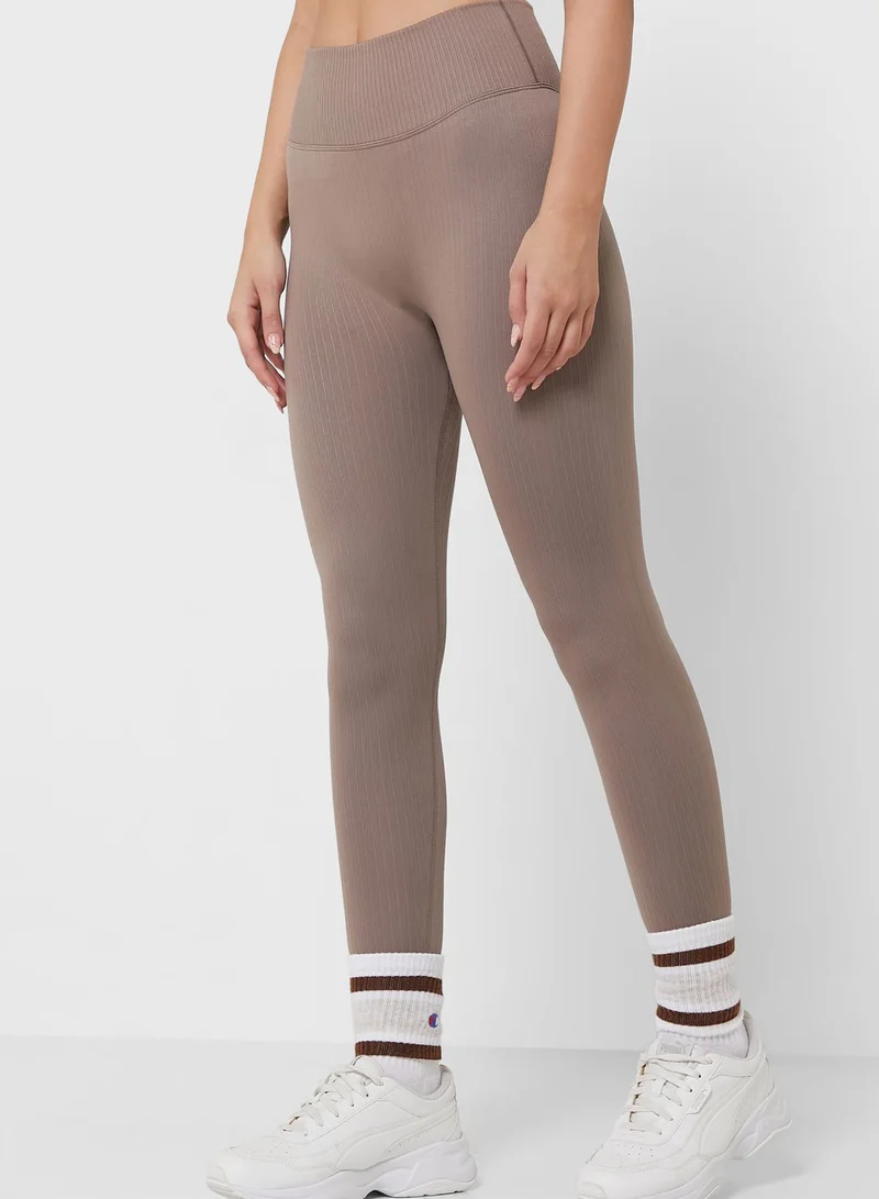 Miss Pap Ribbed Crop Top & Legging Set