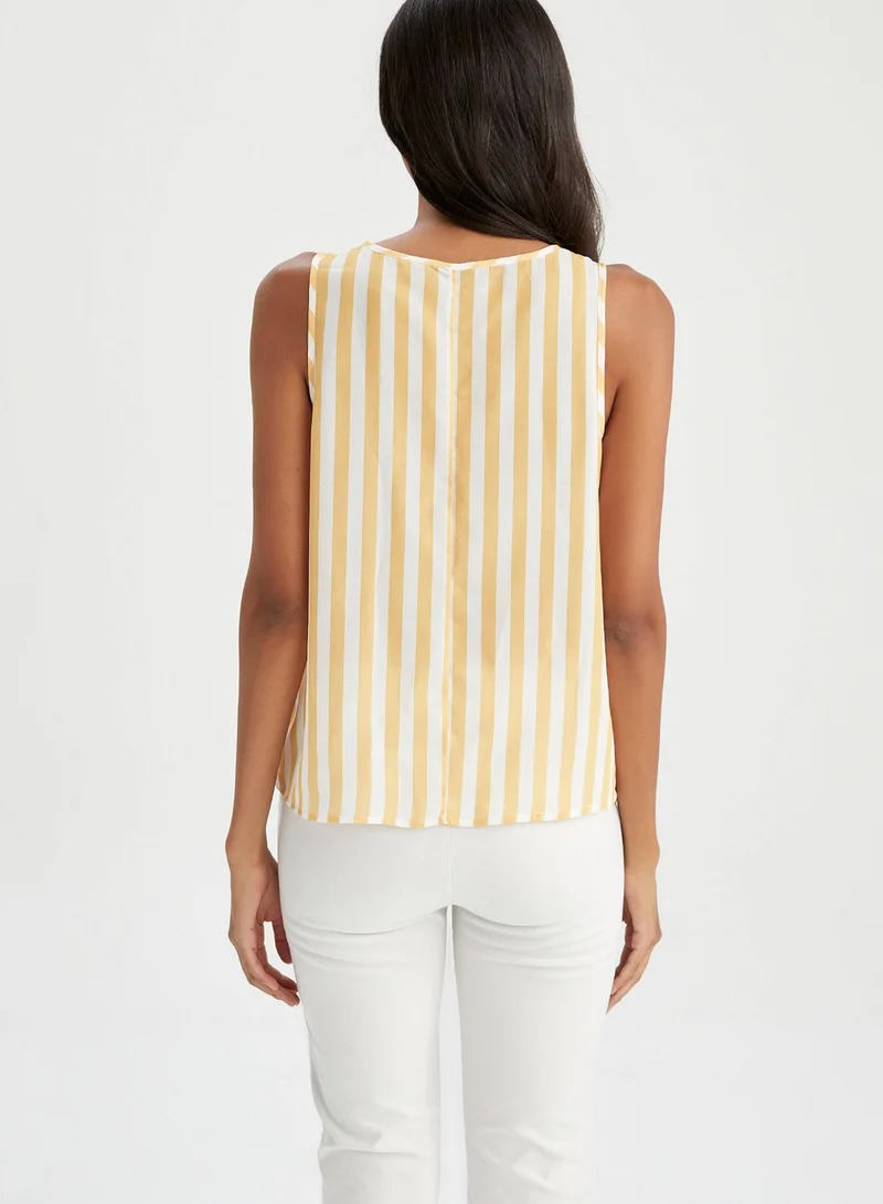 DeFacto Striped Knitted Top
