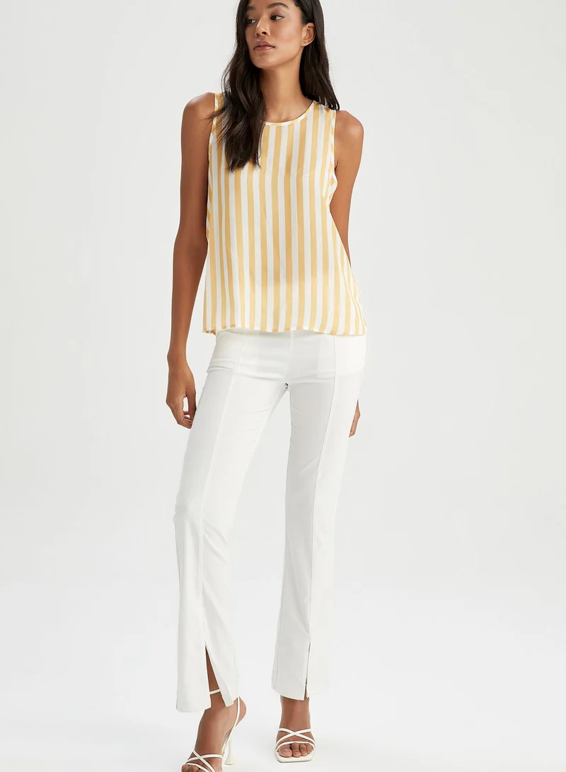 DeFacto Striped Knitted Top