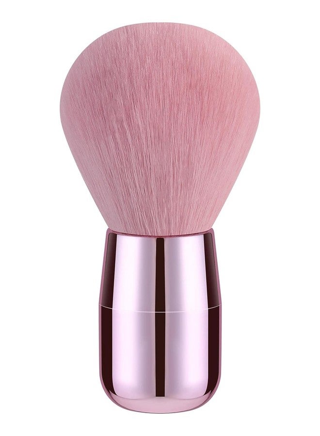 Galepromot Pink Nail Dust Brush Soft Nail Arts Dip Powder Brush Remover Nails Brush Nail Dust Brush Cleaner Brushes Brush for Acrylic Nails Gel and Makeup PowderBlush Brushes Nail Art and Polish - Image 1