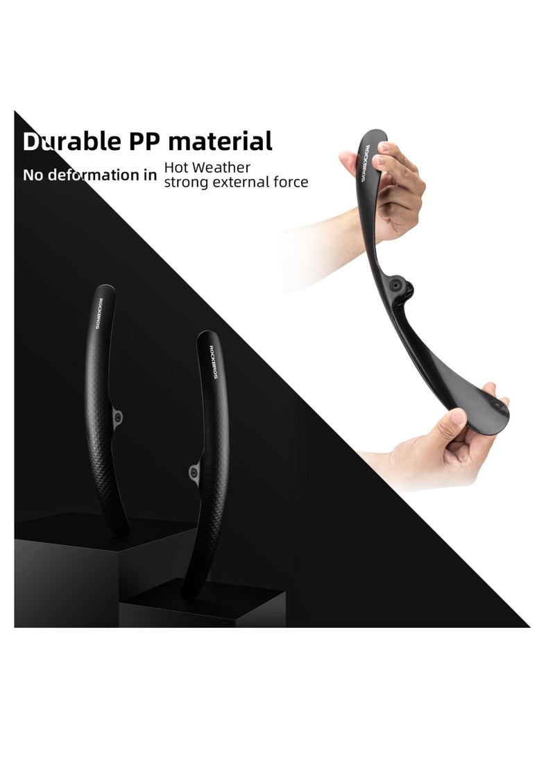 Generic Road Bike Fenders, Adjustable Bike Fender, Quick Release Lightweight Road Bicycle Fender for 700C Bikes, Easy to Install Rear Or Front Bike Mud Guard  - Image 5