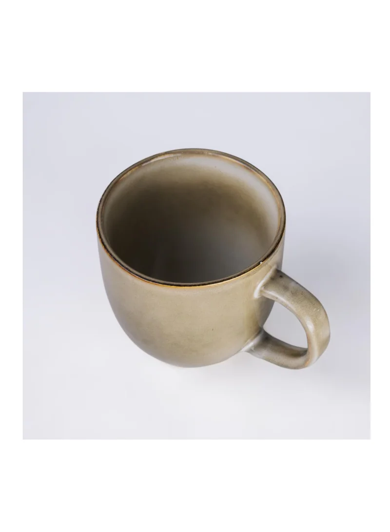 كويزين أرت Cuisine Art Jamie Ceramic Mug 385ml - Set of 2 | Large, Durable Coffee & Tea Mugs | Classic Ceramic Design | Microwave & Dishwasher Safe