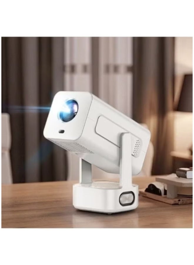 سمارت باري جهاز عرض ذكي محمول HT13 Plus بدقة 4K UHD - يدعم دقة 1080p الأصلية، يعمل بنظام Android 11، مزود بتقنية WiFi 6، وتقنية Bluetooth 5.0، ومنافذ HDMI وUSB للاستخدام المنزلي، والألعاب، والمكاتب - Image 1