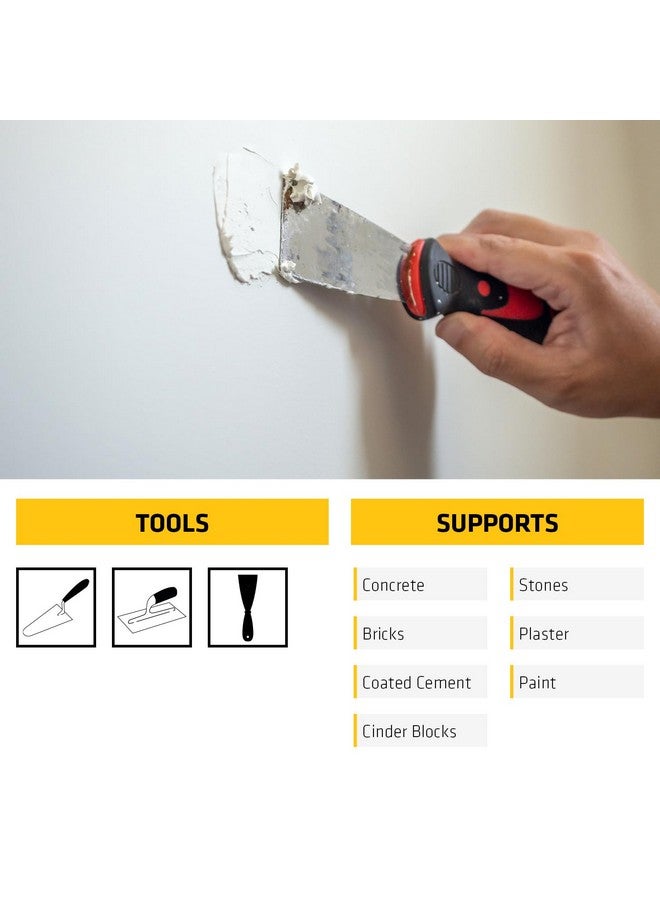 SIKA Wall Crack Repair Paste Sikawall 720 E Acrylic Wall Repair Cream Waterproof Wall Crack Filler Ready To Use 250 G White - Image 4