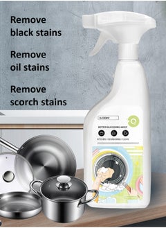 O2 Kitchen Cleaning Spray, Multi-Purpose Kitchen Blackening Remover for Pots and Pans 500ml  - Image 4