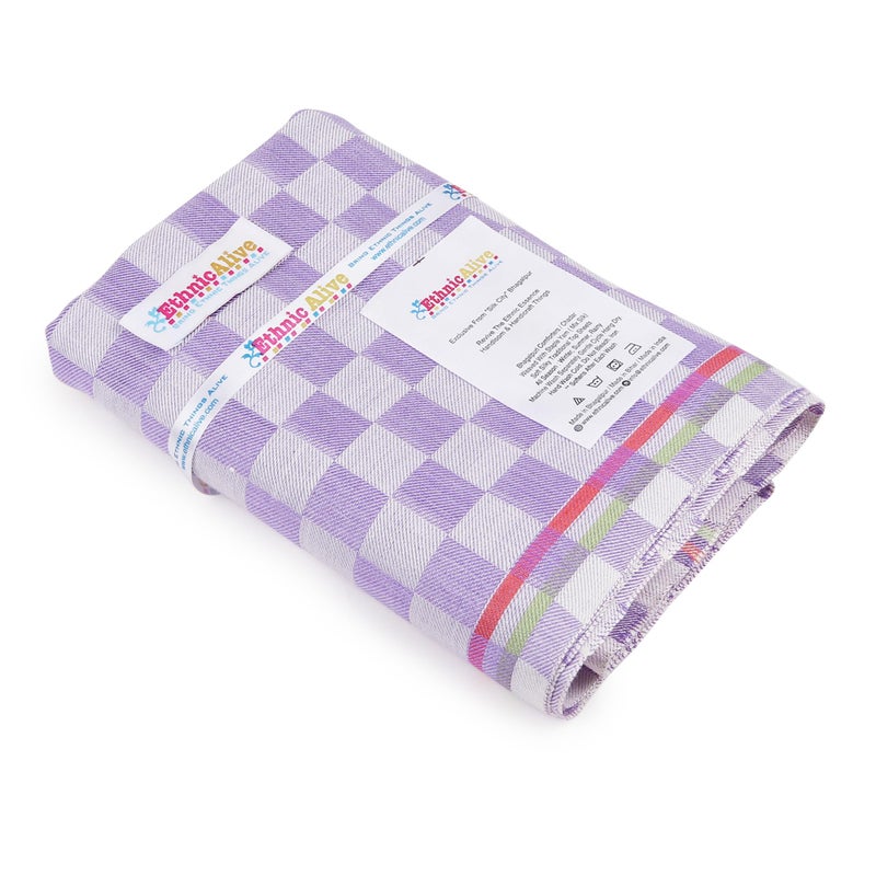 NIC Dull Gamcha Towel for Bath | Full Size Men and Women Towel Gamcha | Quick Dry Super Absorbent | Soft Towel Gamcha for Baby (Size 162x86cm)_Pack of 2 - Image 3