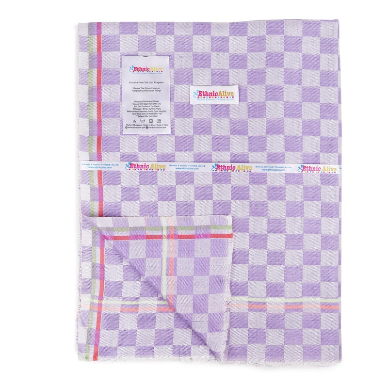 NIC Dull Gamcha Towel for Bath | Full Size Men and Women Towel Gamcha | Quick Dry Super Absorbent | Soft Towel Gamcha for Baby (Size 162x86cm)_Pack of 2 - Image 5