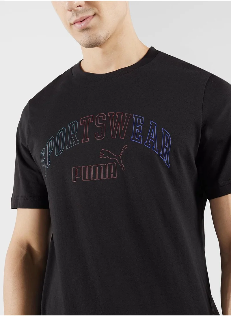 PUMA Essential Logo Lab Gradient T-Shirt