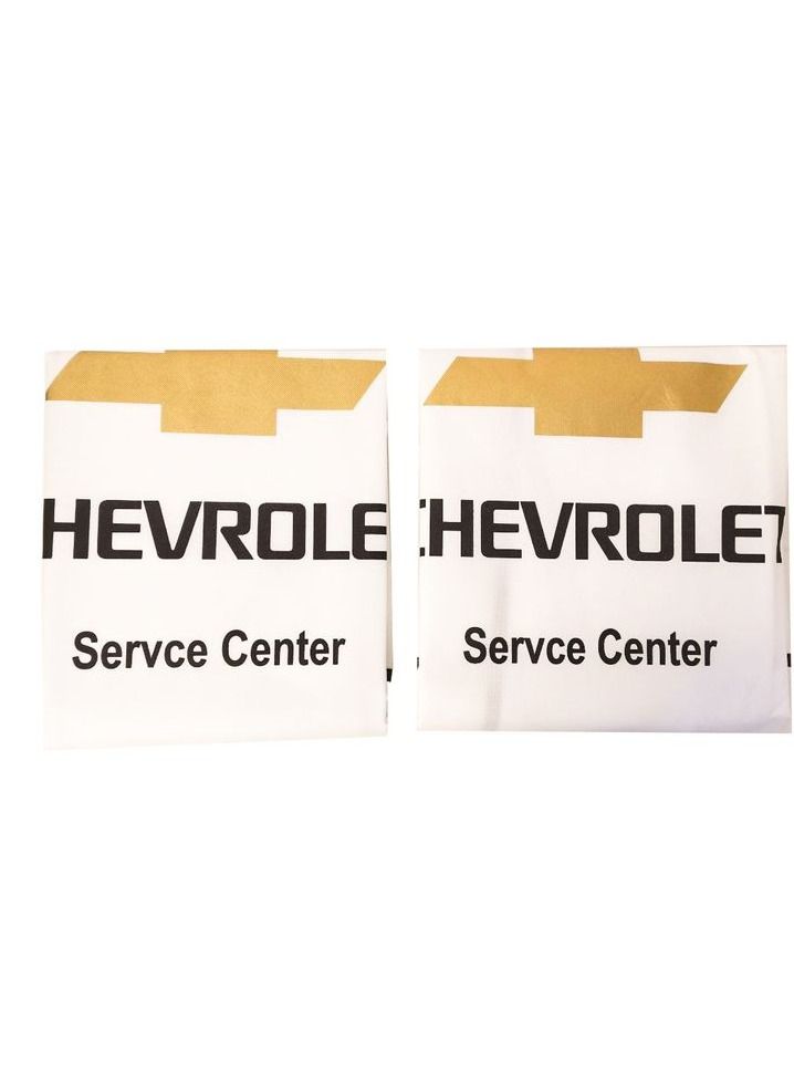 Chevrolet Car Seat Cover, Universal Car Seat Dust Dirt Protection Cover, Extra Protection For Your Seat 2 pcs Set - Image 2