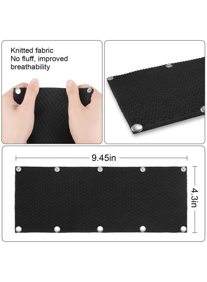 G GVOEARS GEVO Replacement Headphone Headband Cover for AKGs, Senheiser, Sony,ATH,Audio-Technica,Shure,Panasonice Headsets,Headband Cushion Easy Installation No Tool Needed(Black) - Image 3