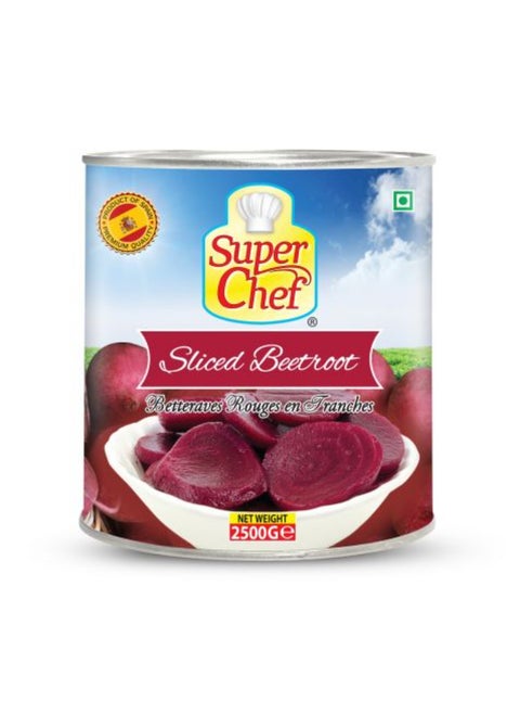Super Chef Sliced Beetroot 2.5 Kg