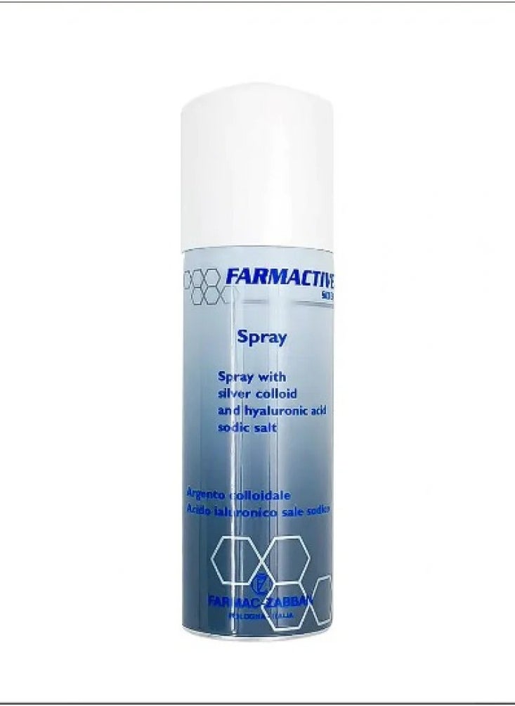 FARMAC ZABBAN Pharmactive Silver Spray for treating bedsores, wounds and burns, 125 ml 