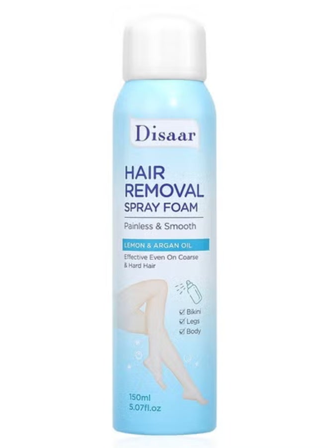 Hair Removal Spray Foam Lemon And Argan Oil 150 ml